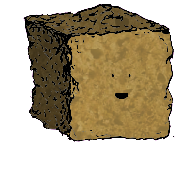 a friendly crouton (blinking)